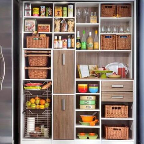 Alacenas para cocinas integrales